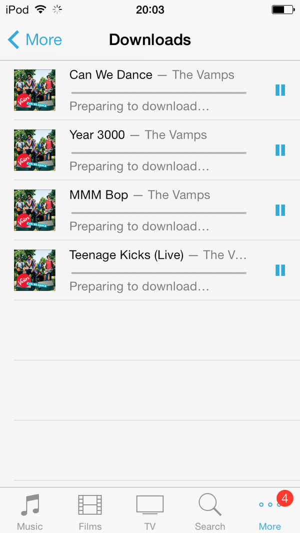 NickyJonesx's tweet image. Yaaaay hi wifi!!! #downloadtime #thevamps #canwedance