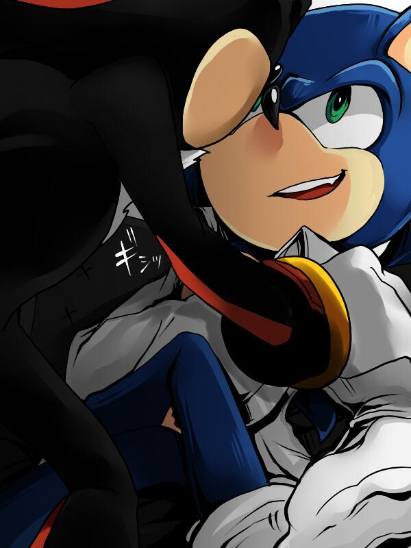 sonic x shadow - yaoi ship it - sonic