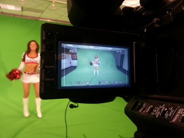 BlazerTodd's tweet image. Media day 4 the @BlazerDancers. Getting ready for tomorrow's big day with the @trailblazers! #RipCity #almostoctober