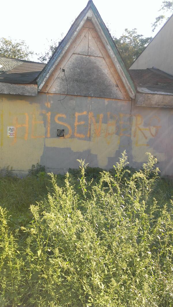 carlinlinny's tweet photo. No joke saw this in Toronto today. #breakingbad http://t.co/JVV4OGJVpo