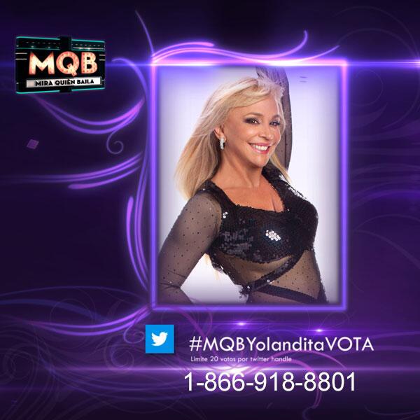 vaporti's tweet photo. Retweet para apoyar y votar por #MQBYolandita con el hashtag #MQBYolanditaVota o llamando al 1-866-918-8801 http://t.co/xp6JtMB54i