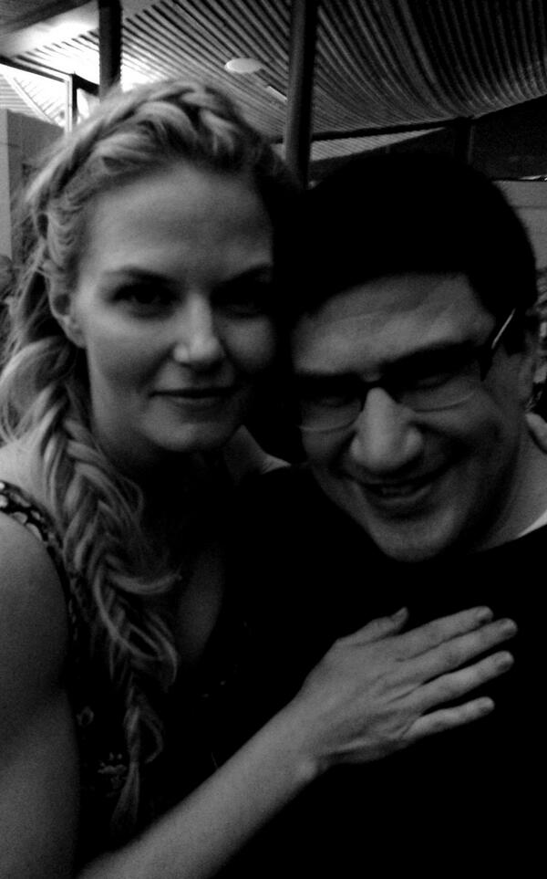 AdamHorowitzLA's tweet image. Me and The Savior.  #onceuponatime premiere party.  #savehenry