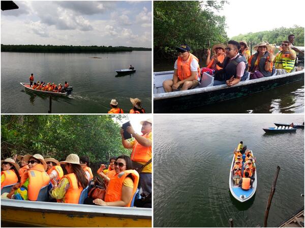 dewisrispa's tweet photo. Day 2 "DSS Bintan Batam Wellness Holiday": mengunjungi Bintan Lagooi (mangrove tour,  spa treatment, watersport). http://t.co/EZKmDiPraG