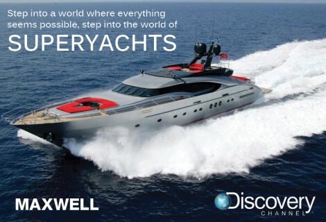 Step into the fascinating world of 'SuperYachts'. Broadcasted from Oct 7 onwards on Discovery Channel Benelux.