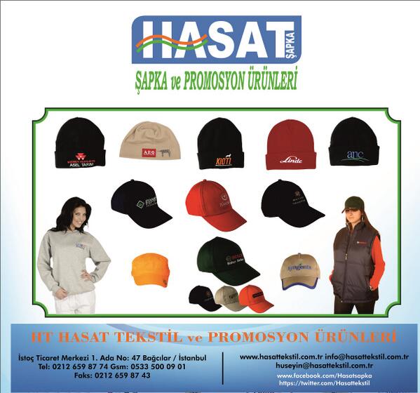 Şapka ve Promosyon Ürünleri Bizim İşimiz!

Bir Telefon kadar size yakınız.

HT Hasat Promosyon
