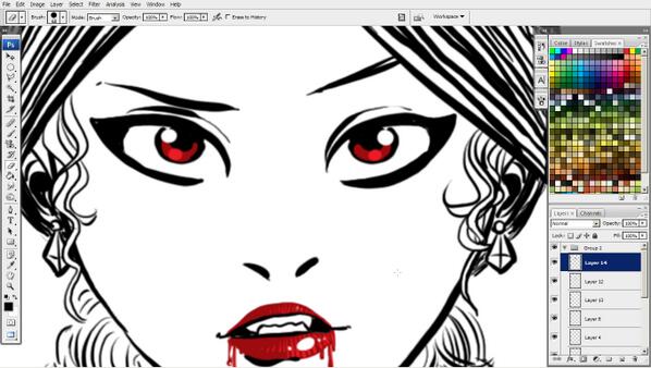 GeorgeKambadais's tweet image. working on this. #comics #somanyprojects #icantfindfreetime