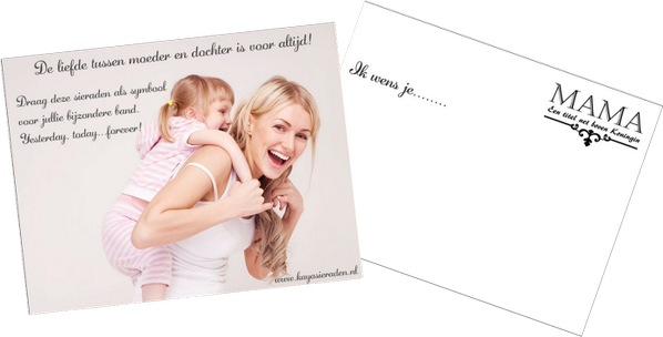 KAYAsieraden's tweet photo. De liefde tussen meoder en dochter is voor altijd. Laat dat zien met deze sieraden! http://t.co/zcfvnY3cFk
