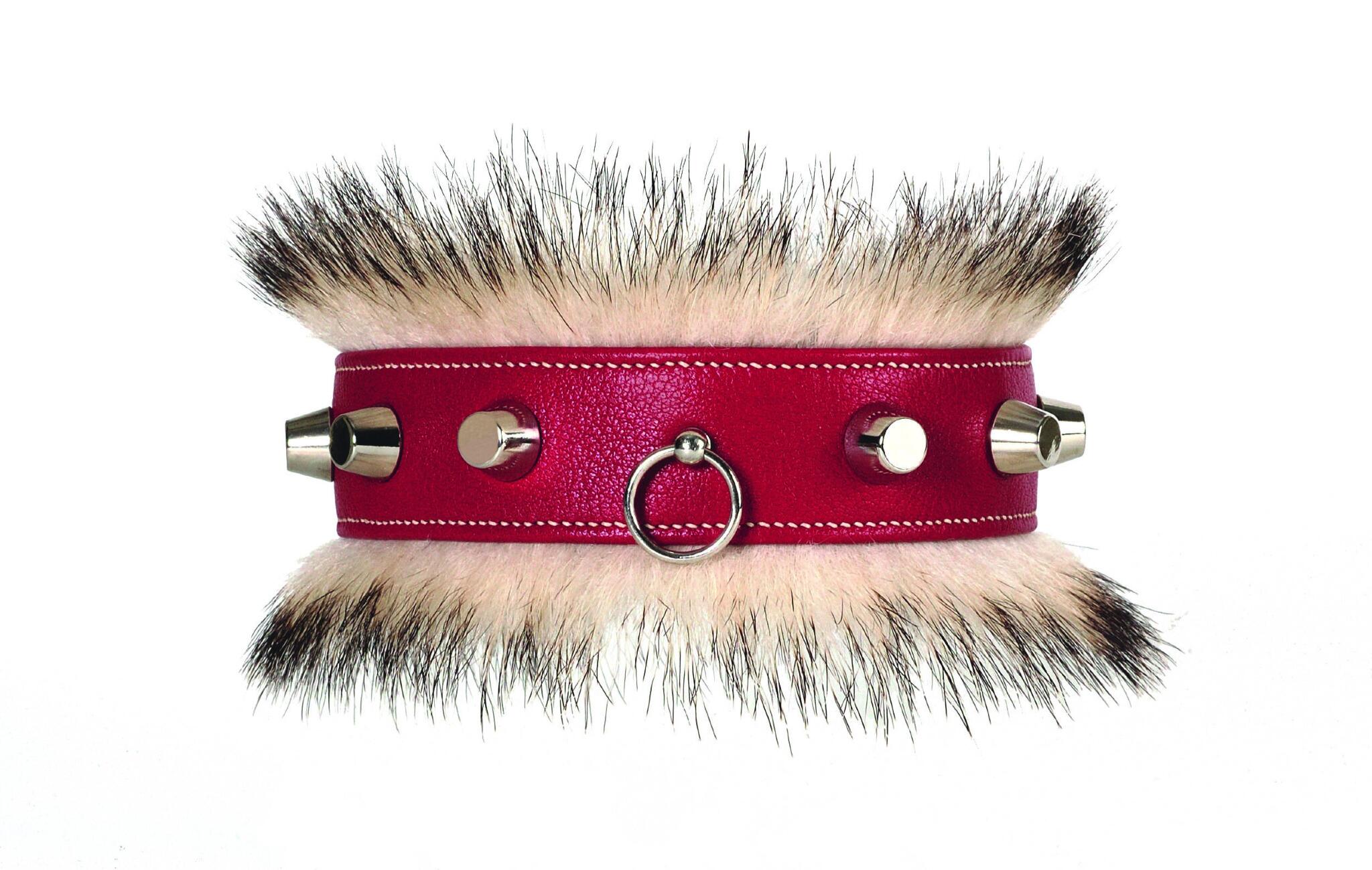 Pink goyard cheap dog collar