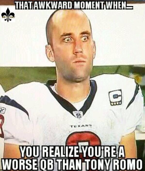 Bobeharper's tweet photo. @getnickwright make that worse than Mark Sanchez. http://t.co/szzAJPw4Lo