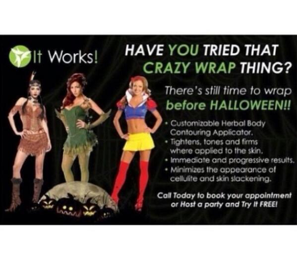 BLBodywraps's tweet image. ORDER ONLINE 👉 beautifullifestyles.myitworks.com Get 4 wraps for $59!!! halloween #bodywraps  #skinny #costume #sexy 🎃👻
