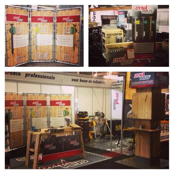 De stands staan! Morgen demo's en schroefwedstrijd i.s.m. <a href="/DEWALT_benelux/">DEWALT Benelux</a> bij <a href="/probin_nl/">Probin Nederland</a> in Hardenberg @Bouw_EH