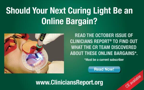 cr_foundation's tweet photo. Should #dental curing lights be your next online bargain? Find out what the CR team found. http://t.co/IJd1xhNUBI http://t.co/oQpzBml2m1