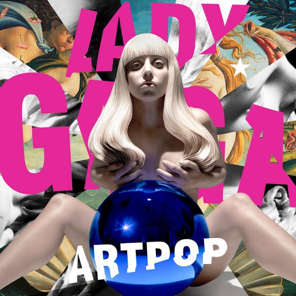 Lady Gaga unveils OVER HYPED sculptured artwork for new album 'ARTPOP'...