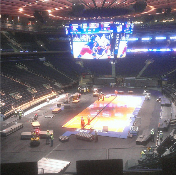 Msg Layout Rangers Progress at MSG : r/rangers