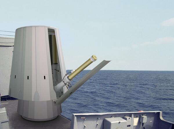 RTX_News's tweet photo. New Centurion launcher will counter fast inshore attack craft with variety of Raytheon missiles. #PAC2013 http://t.co/FJcT47mKm2