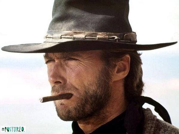 PostureoTwits's tweet photo. Poner cara de Clint Eastwood en las fotos http://t.co/IW2huO87wy
