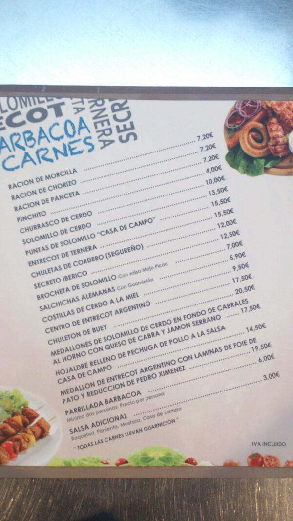 Barbacoa-Carnes