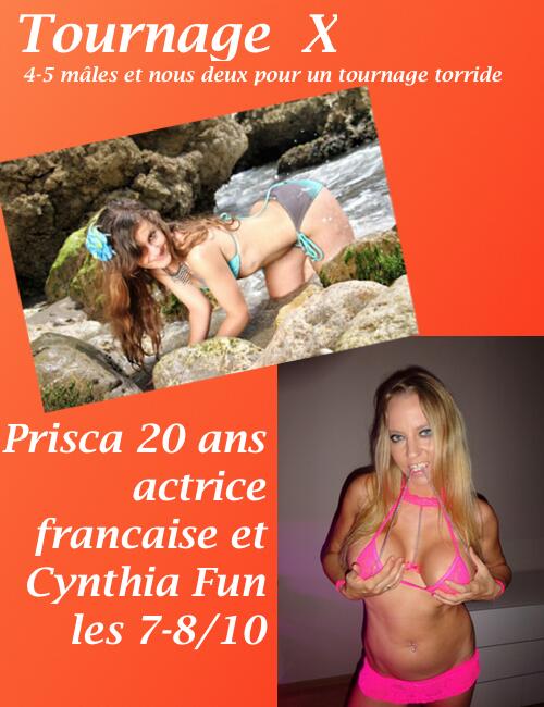 Envie de participer &agrave; un tournage porno les 7 ou 8 octobre ? infos via cynthia@lovegangbang.be http://t