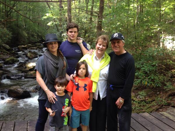 garyplayer's tweet image. We enjoyed a special weekend in SC with son @Marc_Player &amp;amp; family. Loved the walk to Jones Gap reserve &amp;amp; mountains.