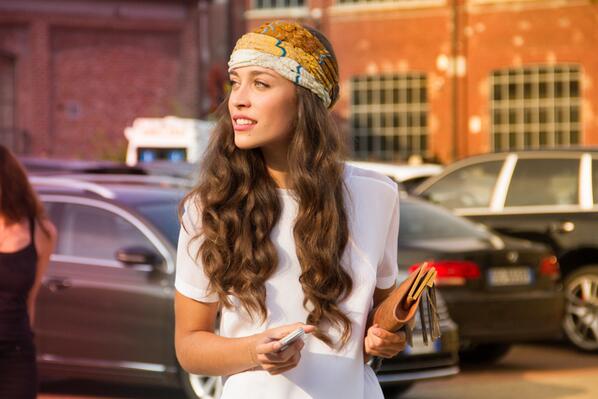 ShooTheBreeze_'s tweet photo. @ludovicafrasca stunning #ludovicafrasca wearing @Missoni http://t.co/3YTJYvAXcf http://t.co/YBidkm0d3l