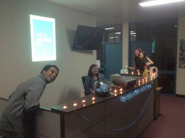 OaktreeVIC's tweet photo. Some of the amazing Oaktree cohort having fun at our fancy new HQ #oaktree10 http://t.co/UAeup22bDO