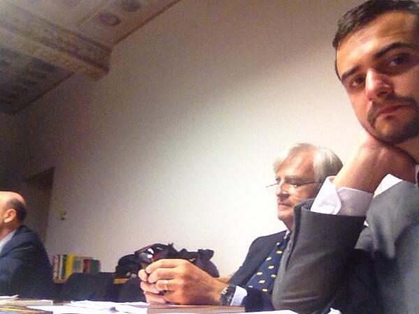 carlosibilia's tweet photo. Si parlava di #euro, #europa, democrazia e legittimità trattati presso lo IAI con @Rinaldi_euro e Piga http://t.co/I2gw1HNCUf