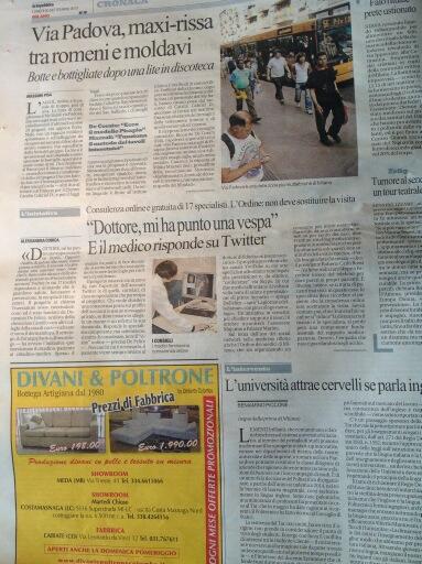 tweetsalute's tweet photo. @tweetsalute oggi su Repubblica Milano @defelicemilano http://t.co/E3YV9drAuO