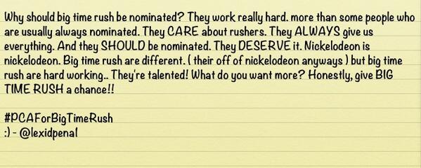 lexiepena1's tweet image. PLEASE give big time rush a chance @peopleschoice 
#PChoicers #PCAForBigTimeRush