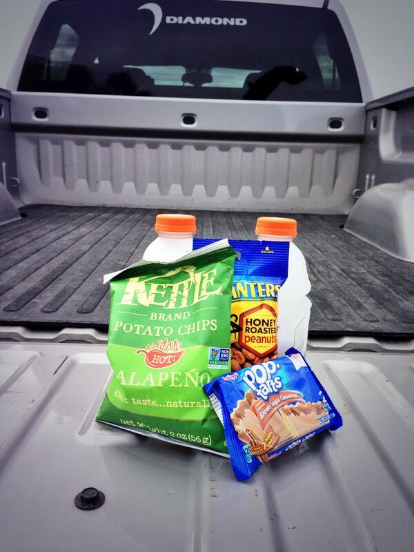 Forgot my lunch, so now it's obviously #HealthyMonday