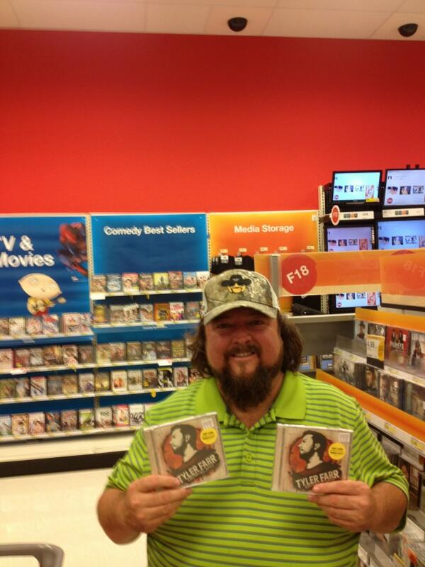 coltford's tweet image. At Target getting the last 2 @tylerfarr cd y'all go get it. Great Record T Farr