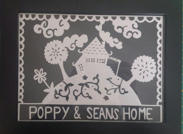 hayleyspicbox's tweet photo. Home/house papercut #home #gift #welcome http://t.co/TM7eKRgUSc