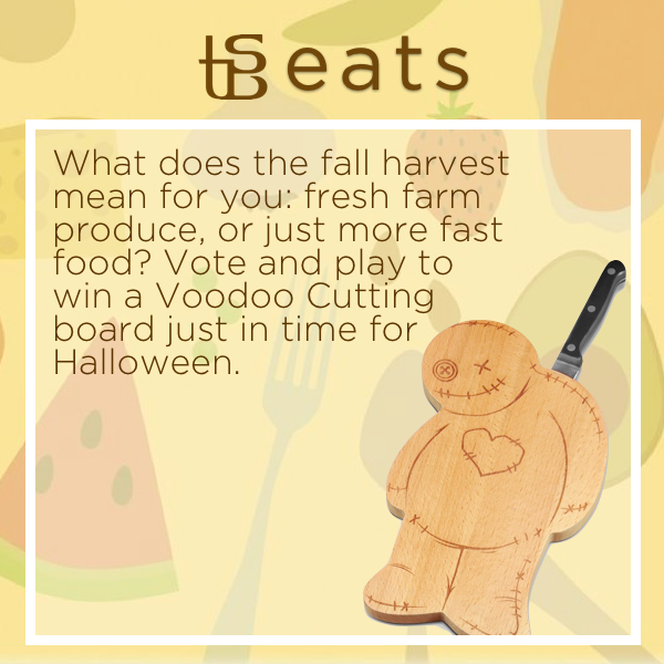 What fall desserts are your favorite? Vote @ thestashbox.com/versus and play to win a Voodoo cutting board!