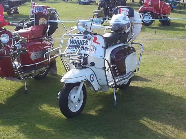 1962 Lambretta Li125 #WidnesScooterClub vintage rally 2013