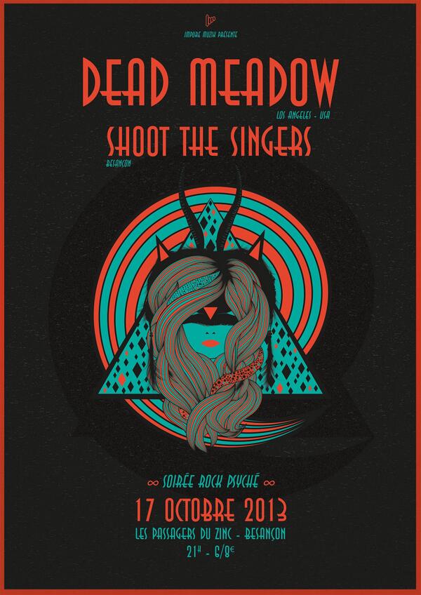 Prochain concert Impure Muzik le 17 octobre! #besancon #pdz #concert #deadmeadow #shootthesingers #rock #psyché