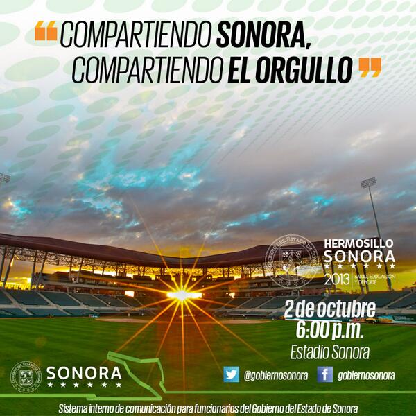 Gobierno_Sonora's tweet photo. La transformación ya está aquí. Acompaña este miércoles a @guillermopadres  #CompartiendoSonora en Hermosillo. http://t.co/1x59dZuNWg