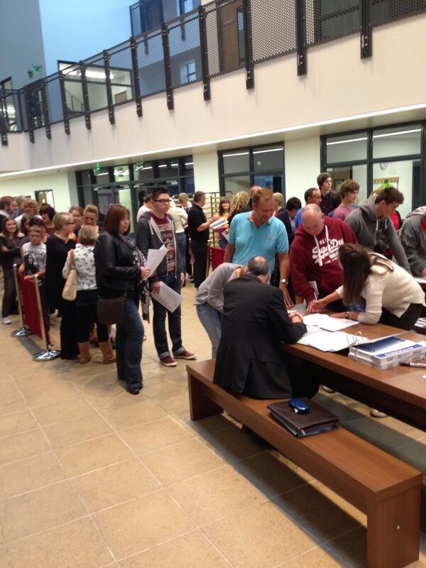 Busy night on our first of 6 ipad roll out evenings. Tomorrow transformational learning begins for year 13.