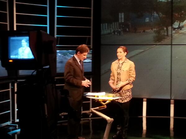 Hoy en el noticiero de <a href="/Unicanal/">Unicanal</a> , hablando sobre lo que fue la jornada de ayer. #abramoslosojos2013
