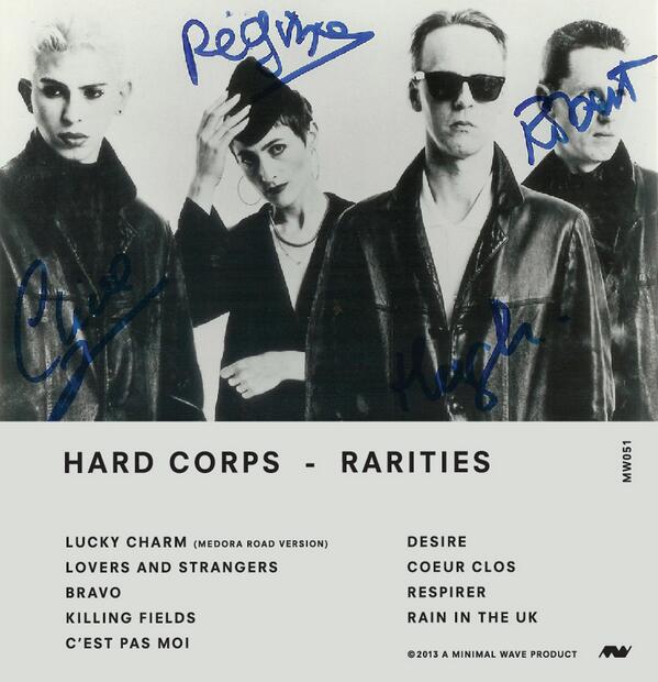 minimal_wave's tweet photo. Hard Corps "Rarities" cassette out this Sat at the @BKFlea Record Fair http://t.co/8c7BudHyWM @hardCORPSClive http://t.co/pgtKczgnWj
