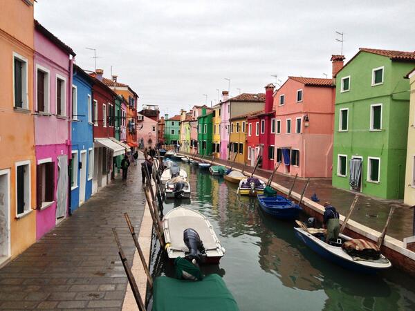 wizdaz's tweet photo. Burano, Venice http://t.co/p6lWFOQP5o