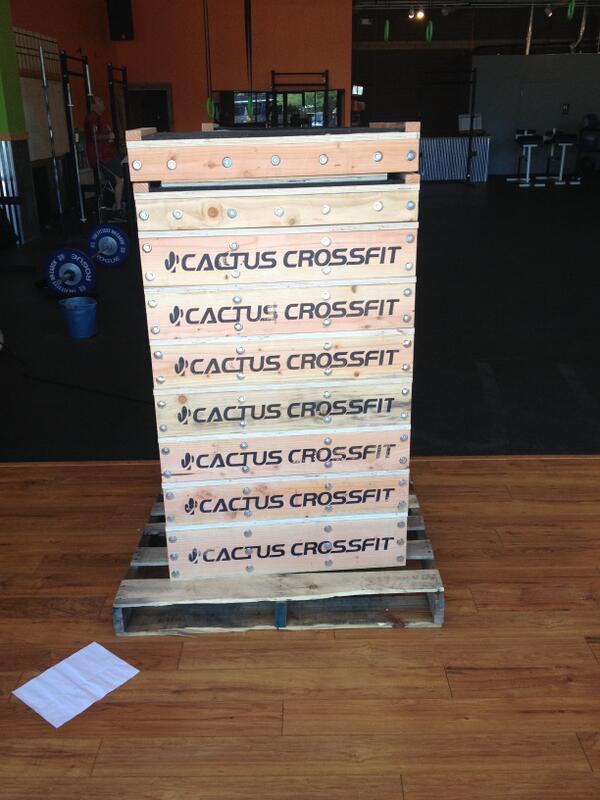 CactusCrossFit's tweet image. Boom!  Jerk blocks are in the house!  @rhodeblocks