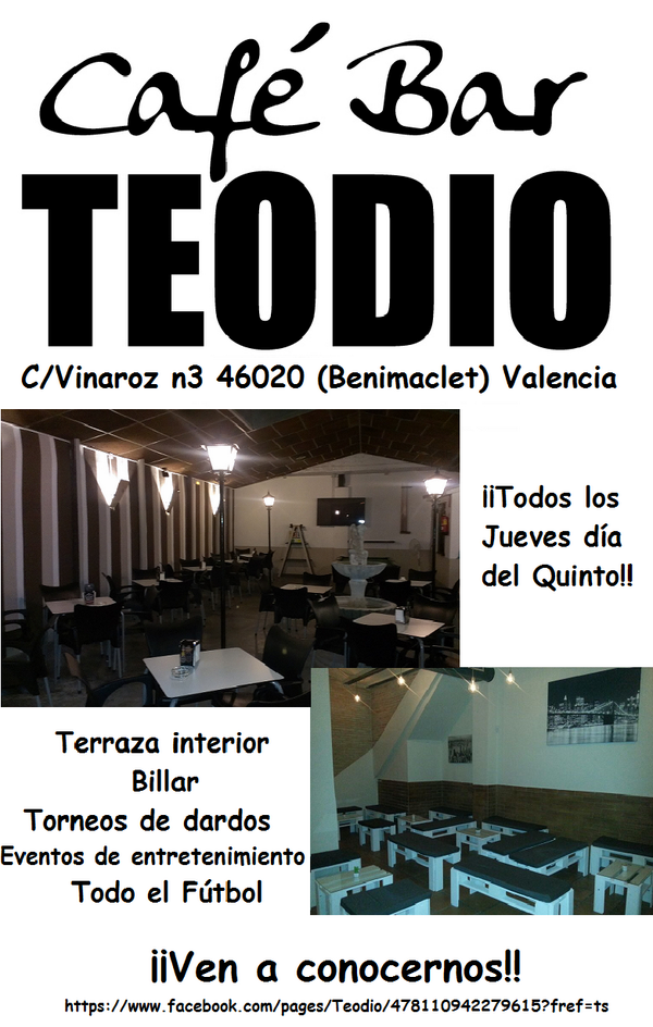 teodio_cafebar's tweet photo. Ven a conocernos!! http://t.co/10dNqndXOH