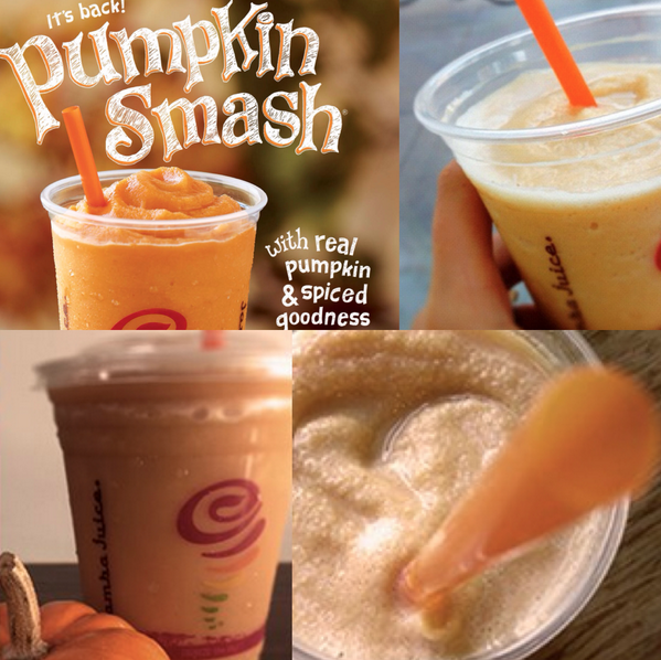 JambaJuice's tweet photo. Tomorrow. Pics or it didn’t happen. http://t.co/s4uTZ8AYqM #GetPumpd #PumpkinSmash #Fall #FallFav http://t.co/Xx6LRtCM1L