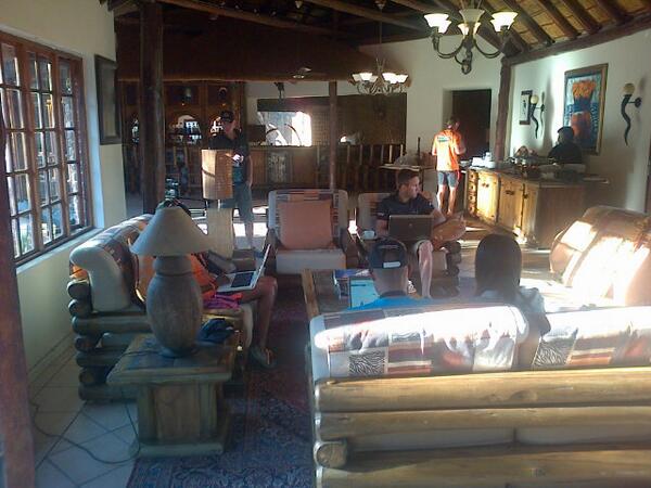AnjaBands's tweet photo. Everyone is ready for the #CastrolMagnatrek @Magna_Trek http://t.co/e2N1LRvzGX