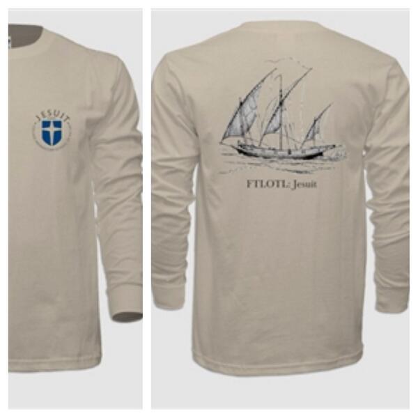FTLOTLJesuit's tweet photo. We're taking orders for shirts for a week or so. At least 15 need to be purchased and they will be $23 or less. #luv http://t.co/UG56UCQEhX