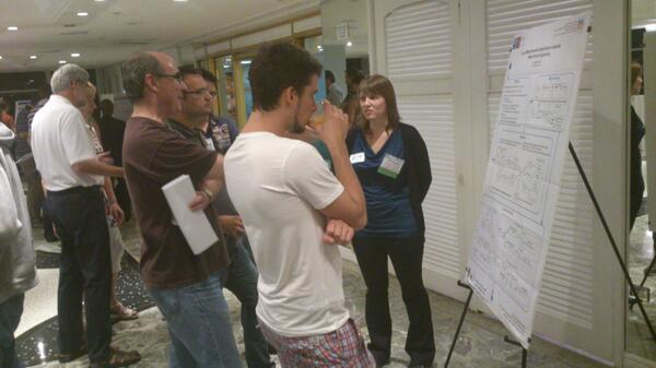 DDiRuscio's tweet image. Students presenting at the ACM SRC @MODELS2013 #models2013