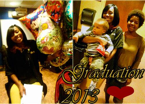 agc533's tweet image. #sohappy it took some time but she did it! YAY! #grad2013 #empirebeautyschool