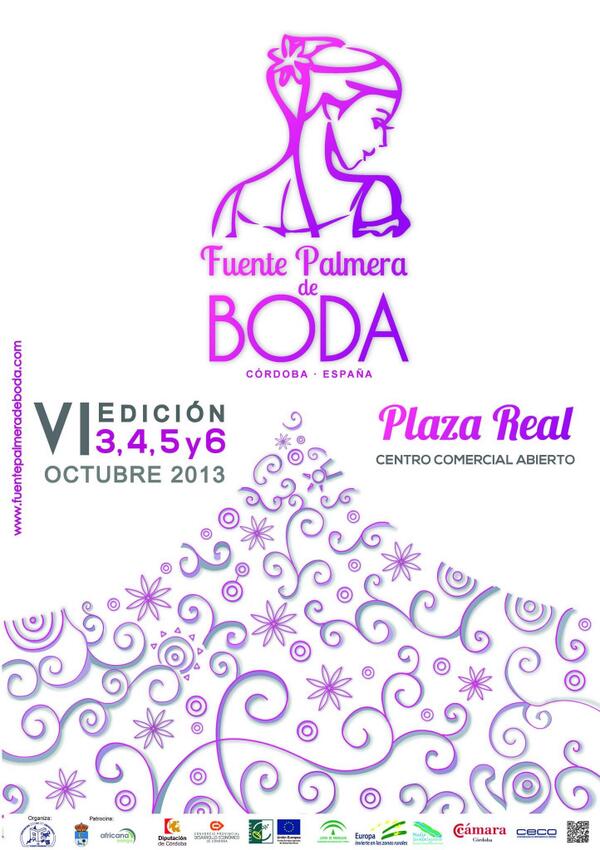 HigarNovias's tweet photo. "Estas organizando tu #boda?Este fin de semana tienes una cita en #FuentePalmeraBoda http://t.co/rD6tAsimeC via @dipucordoba #cordobaesp