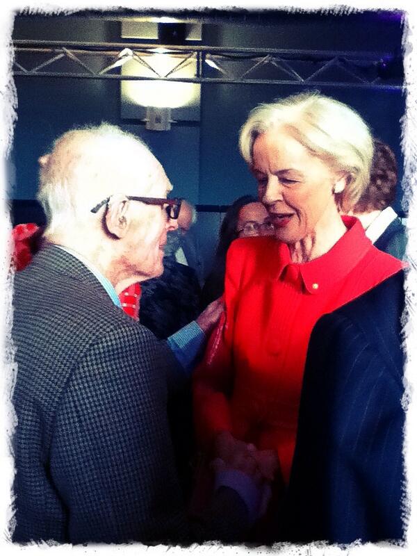 sundaypix's tweet image. #InPraiseOfAgeing #PatriciaEdgar Inspiring book launch JohnTucker &amp;amp; AustGovGen #QuentinBryce @wheelercentre