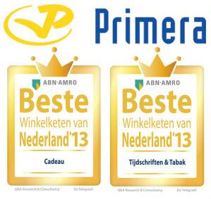 wij hebben gewonnen ;-) #Primera winnaar in de categories #Cadeau en #Tijdschriften&amp;Tabak, #Trots
