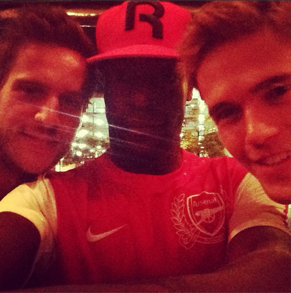 rokymillion's tweet image. I Miss hanging with these legends! @_DanEwing @NicWestaway #goodtimes #danewing #nicwestaway #friends #arsenal